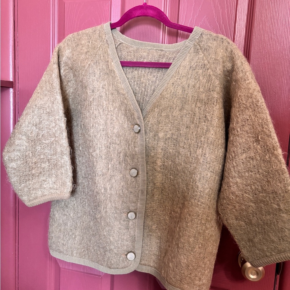 Mohair Cardigan